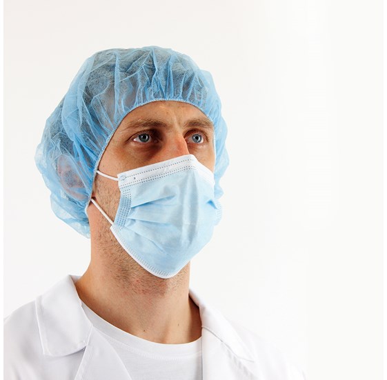 Kapa za enkratno uporabo NORA modra