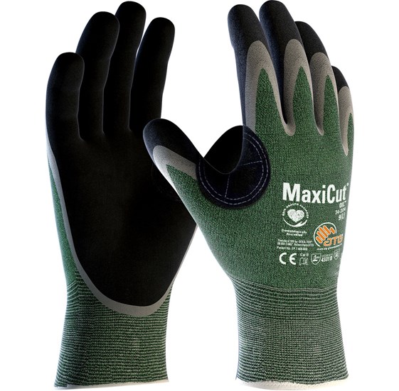 ATG Gloves MAXICUT Oil Grip  KW Palm Coated