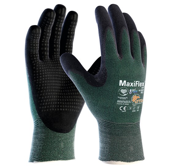 ATG Glove Maxiflex cut 3 with granules, size 11