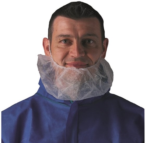 Prevleka za brado za enkratno uporabo