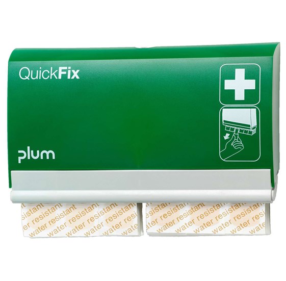 QuickFix dispenser with 2 x 45 water resistant plasters