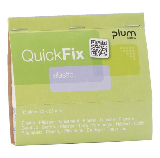 QuickFix elastic plaster refills with 45 plasters