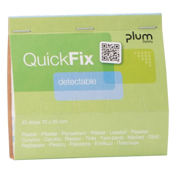 QuickFix refill with 45 detectable plasters