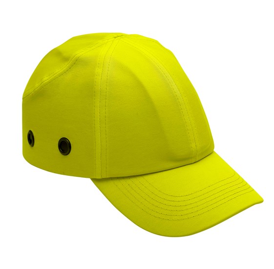 Šilt kapa s unutarnjom zaštitom od udaraca Hi-Viz žuta