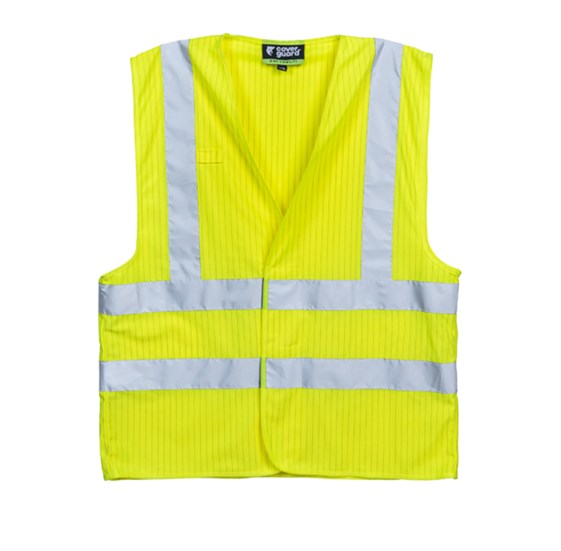 Odsevni telovnik HODER Hi-Viz rumen, velikost L