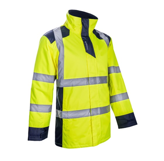 Odsevna parka SOKOBIE Hi-Viz rumena
