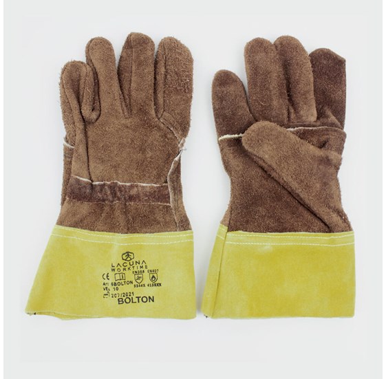 Leather glove BOLTON size 10