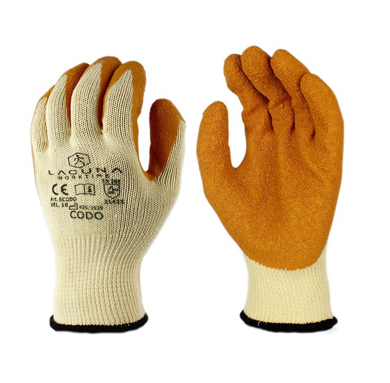 CODO Glove with latex coating size 10
