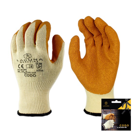 CODO Glove with latex coating size 10