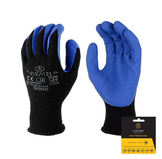 Latex coated glove DODO
