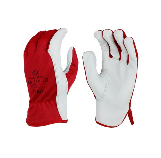 Leather glove LIRA size 10