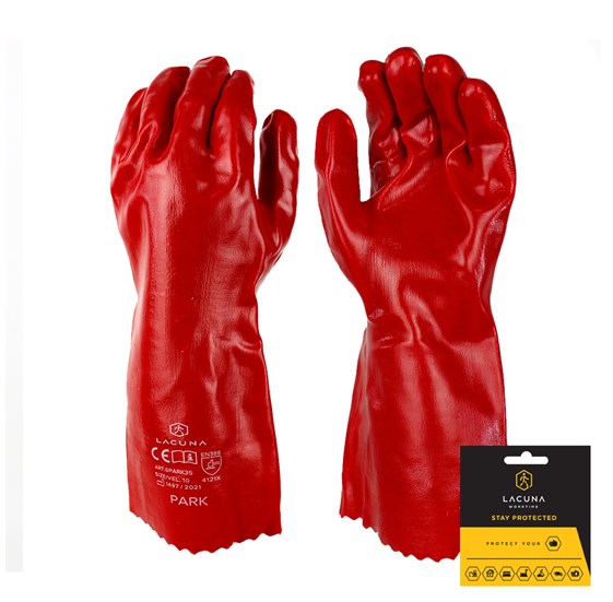PVC Glove PARK 35 cm size 10