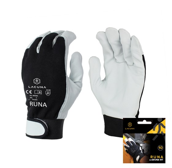 Leather glove RUNA