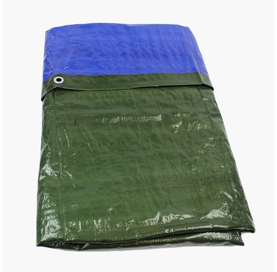 Polyethylene HARD tarpaulin 8 x 12 m (110 gsm)
