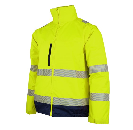 2v1 odsevna zaščitna jakna CETUS Hi-Viz rumena