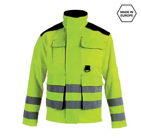 Hi-Viz jacket SPEKTAR yellow, size L