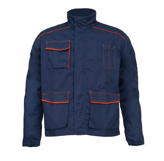 Work Jacket ATLANTIC indigo blue, size XXXL