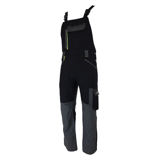 Work Bib & Brace BERGEN FLEX black