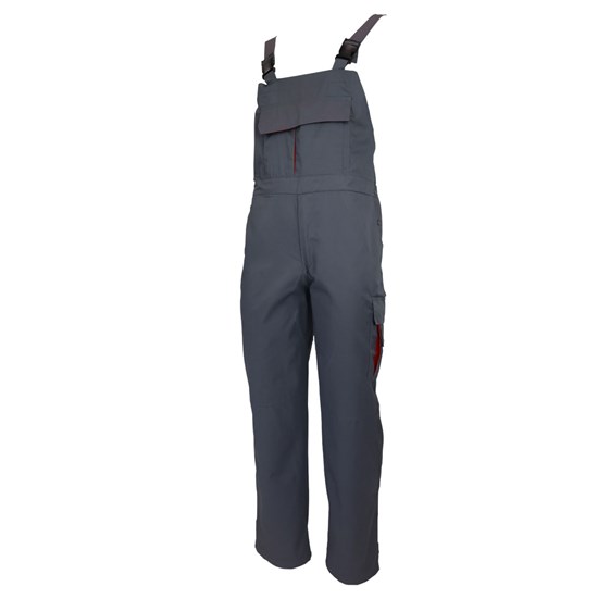 Work Bib & Brace CLASSIC SMART grey