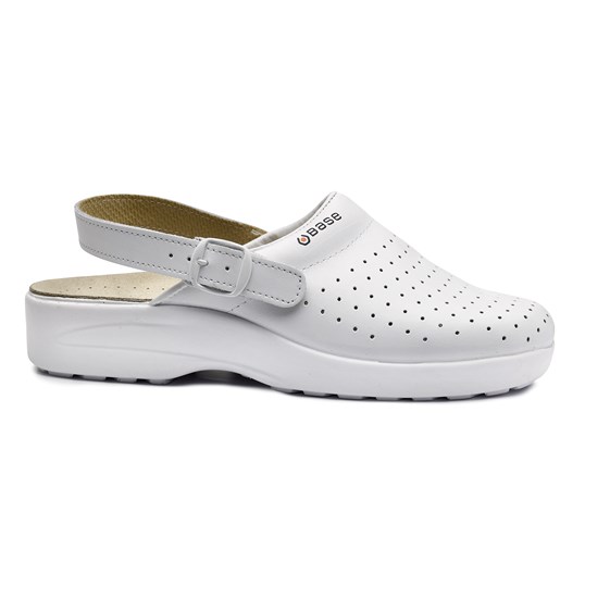 BASE Leather clogs XENO