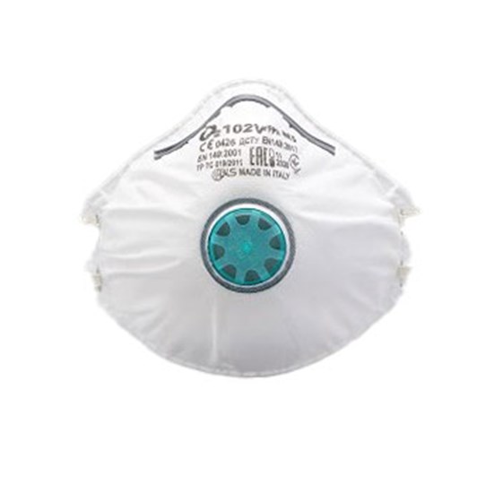 Respirator FFP2 valved