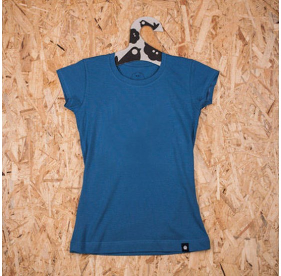 Ženska majica kratki rukav BROKULA NERETVA, plava