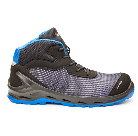 Safety shoe high i-Cyber fluo plava S1