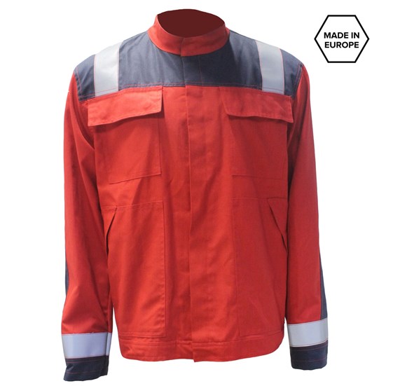 Protective Work Jacket MERU papaya
