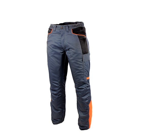 Chainsaw trousers HEWER grey