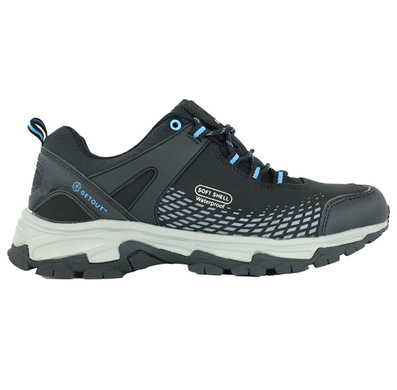 Waterproof shoes MOSOR, blue/black