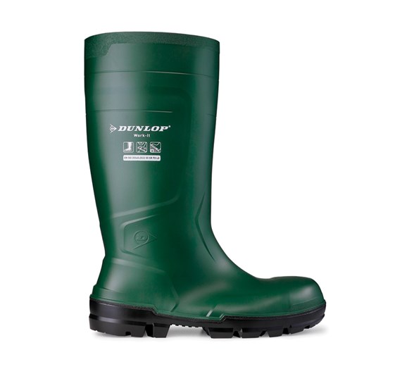 Zaščitni škornji Dunlop WORK - IT S5 zeleni