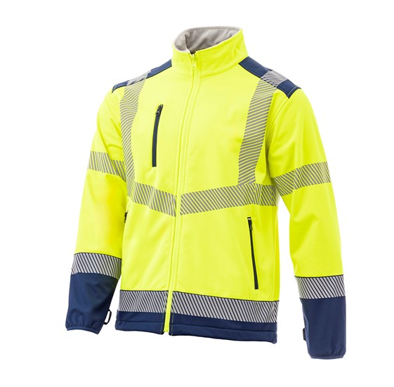 Signalizirajuća softshell jakna PEGASI žuta