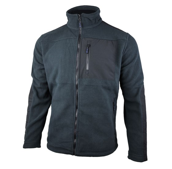 Fleece jacket NORTH TECH grey-black