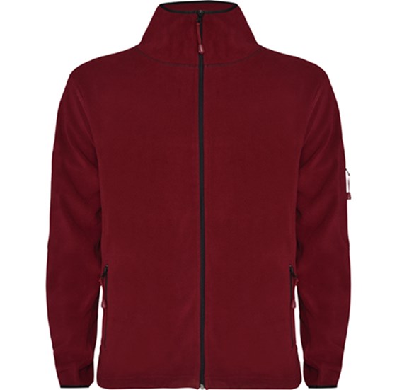 Men fleece jacket LUCIANE, red