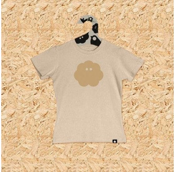 Dječja majica SVAKODNEVKA DJETINJASTA S POVRĆEM bež