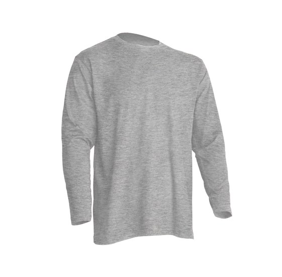 Men's T-shirt long sleeves grey