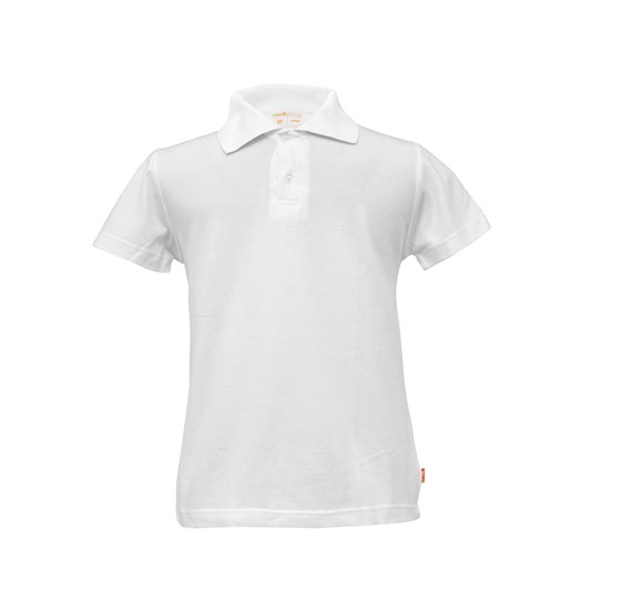 Polo bijela UV majica dječja kr.r.