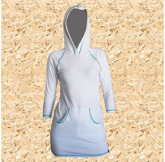 Tunika sa kapuljačom COOLERICA tirkizna