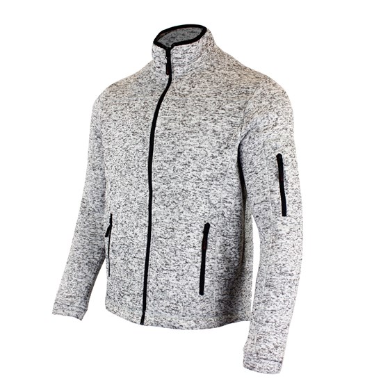 Flis vesta DYNAMIC muška, siva