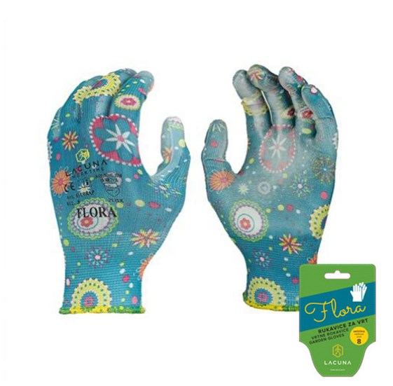 FLORA Garden glove  size 8