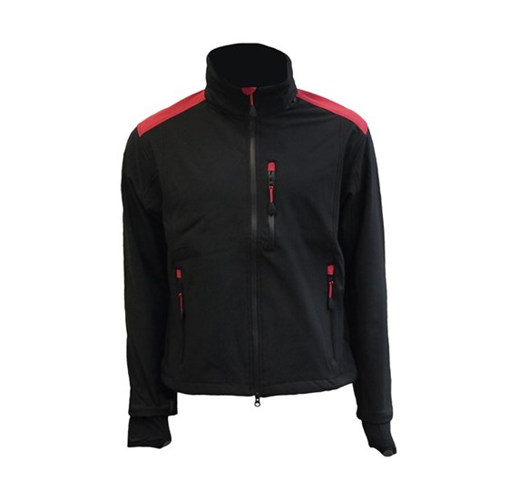 Softshell jakna DANTE crno-crvena, vel. XXXL