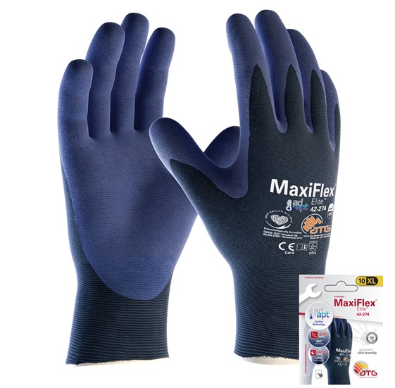ATG rukavica MaxiFlex Elite AD-APT vel. 5