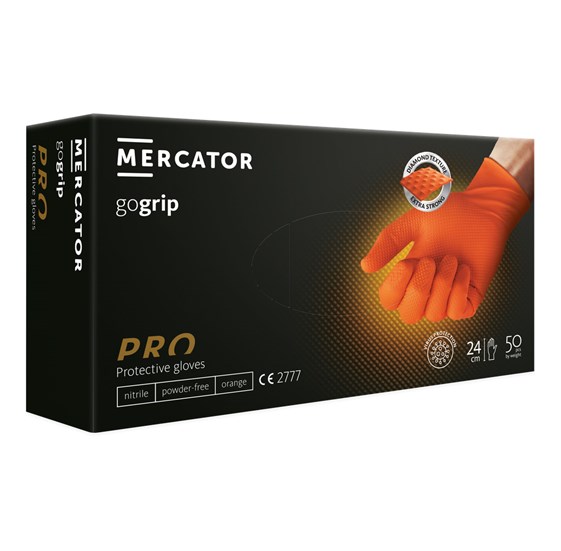 Disposable gloves MERCATOR GOGRIP PRO or