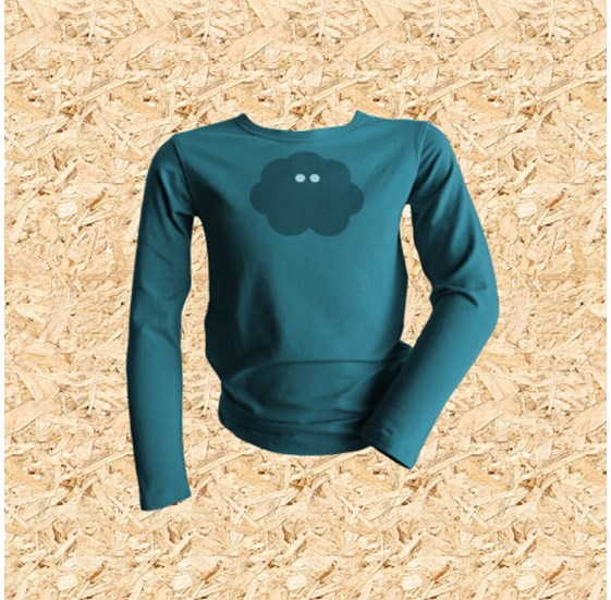 Dječja majica UV MINI PITONKA tirkizna